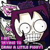 Gaz Drawing Piggy