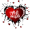vish red heart