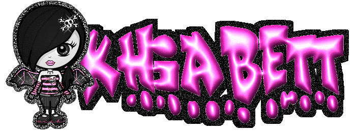 khiabett pink gothic girl