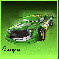 Green Cartoon Car for Laryssa
