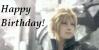 Happy Birtday Greeting From Cloud
