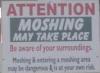 moshing sign