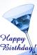 happy birthday blue martini