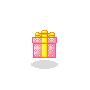 pretty pink gift box surprise