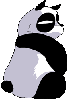 angry panda