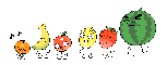 dancing fruits