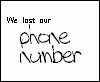 We lost our phone number