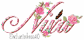  NAME MADE IN FLOWER PATTERN