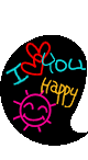 i love you happy