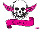 cristina pink skull