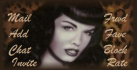 Bettie Page contact table