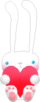 BUNNY WITH HEART