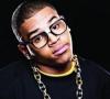 Chris Brown with glasses