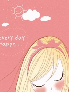 cute kawaii fashion girl every day happy