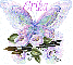 Erika Glittered Butterfly