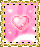pink heart avatar