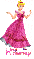 Pink Cinderella with Name