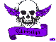 christina purple skull