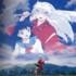 Inuyasha and Kagome in the sky